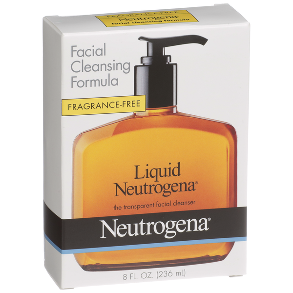 Neutrogena Liquid Fragrance Free Cleansing Formula 8 oz., PK12 01180